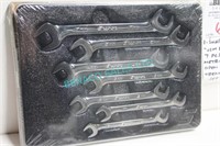 1X, SNAP-ON 7 PCS METRIC OPEN END WRENCH SET