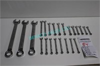 1 LOT, SNAP-ON 23PCS WRENCHES