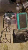 Plant Stand, Picnic Bag, Small Cage