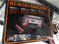 Black and Decker Jump Starter Combo