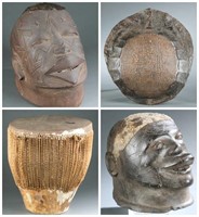 4 East African objects. 20th century.