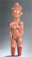 Pende maternity figure. 20th century.