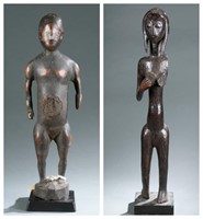 2 West African Style figures. 20th century.