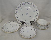 Herend Rocaille Petits Bleuets  Place Setting