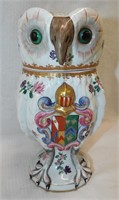 18/19th Cent. Porcelain Sampson Owl