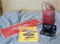 Gas can, Reese towpower, hitch pin,