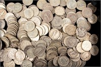 Coin 200 Silver Dimes Roosevelt & Mercury 90%
