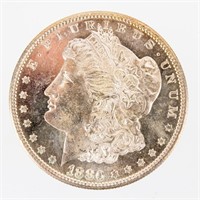Coin 1880-S Morgan Silver Dollar Prooflike BU