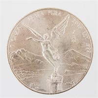 Coin 1 Ounce Silver Round Mexico .999