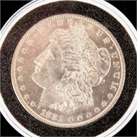Coin 1881-O Morgan Silver Dollar MS65