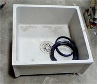 Utility sink, approximately 24" X 24",  9" deep