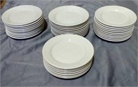 37 PC. 8-1/2" restaurant plates