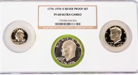 Coin 1776-1976-S Silver Proof Set NGC PF68