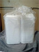 Styrofoam takeout containers