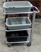 Bus Cart approximately 36" X 28" X 18"