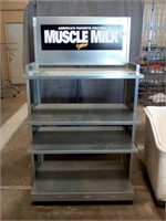 Display /  storage shelf, Muscle Milk