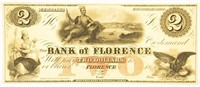 Bank Of Florence $2.00.