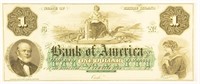 Bank Of America $1.00.