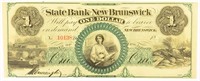State Bank Of New Brunswick $1.00.