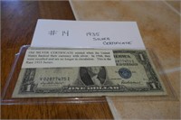 1935 ONE DOLLAR SILVER CERTIFICATE