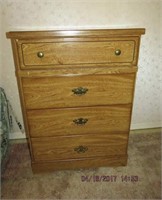 4 drawer chest 27.5 X 15.5 X 38"H