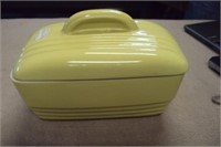 Yellow Refrigerator Dish, Westing House by Hall