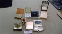 Vintage compacts, Pill Boxes, and Ash Box