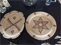 Western Woven Plates