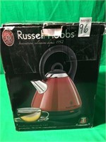 RUSSELL HOBBS STOVE TOP KETTLE RED