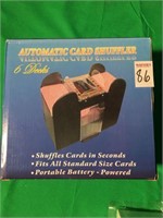 AUTOMATIC CARD SHUFFLER UP TO 6 DECKS