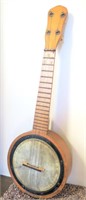 Vintage 21" wooden string banjo