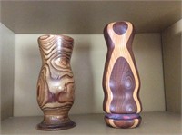 Wood Vase and Awesome Wooden kaleidoscope