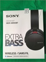SONY WIRELESS EXTRA BASS HEADPHONES MDR-XB950BT