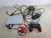 PS2 Slim w/(1) Controller & (1) Game,