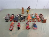 Large Lot of Neat Ethnic Dolls