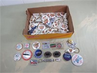 Keychains, Buttons, Bottle Openers & Magnets