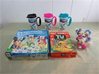 Disney Figures, Games & Cups