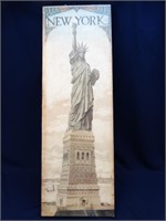 Antique Look Statue of Liberty New York Print