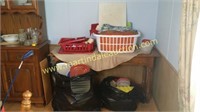 Plastic Containers, Table Mats, Cups & More