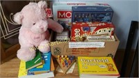 Board Games, Comics, Crossword Puzzle, Pink Bear