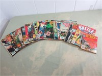 Military Based Comics 30-50 Cent A