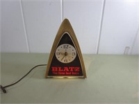 Blatz Lighted Clock - Functional