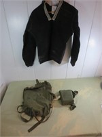 Military Korean War Backpack & M80 Pouch +