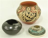 3 Pottery Items