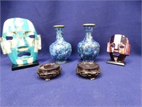 Replica Mayan Face Masks & Urns