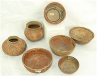 7 Pottery Items
