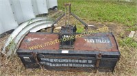 56" Rotary Tiller Cultivator Tractor Attachment