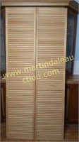 Wooden 2-Panel Bi-fold Doors