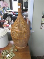 Lg. Bamboo Bottle Shaped Vase