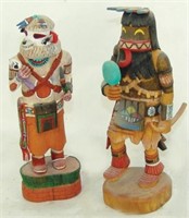 2 Hopi Kachina Carvings